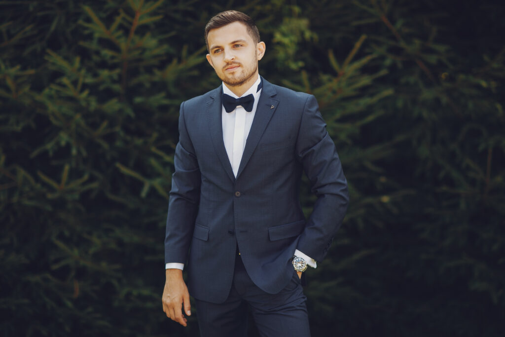 groom in a park men wedding suits in 2025